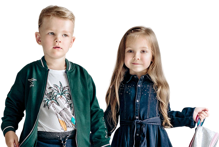 Комплекты стильной одежды для детей 5–8 лет