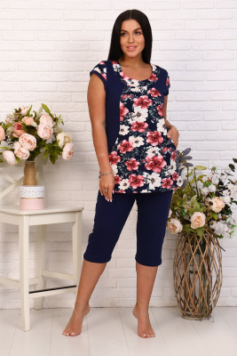 Костюм 25738 темно-синий