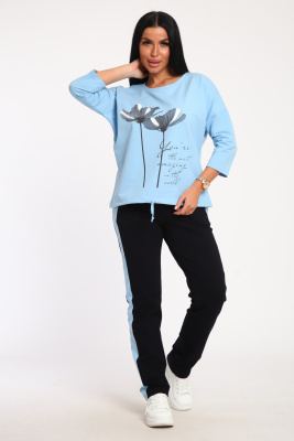 Костюм 74701 голубой