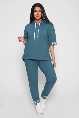 Костюм 78523 изумруд