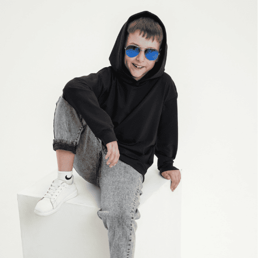 Толстовка Капюшон черный